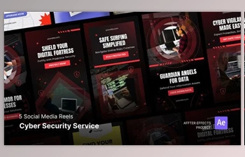 Download Social Media Reels – <span class='badge badge-warning'>Cyber</span> Security Service After Effects Template (Videohive 50070818) - AE <span class='badge badge-warning'>Project</span>