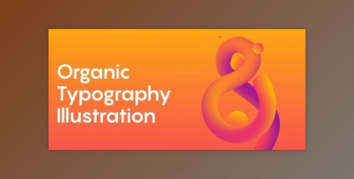 Download Learn in 10 – Organic Typography Illustration