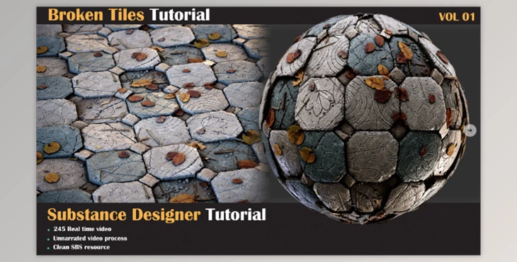 Download Artstation – Broken Tiles Tutorial – VOL 01
