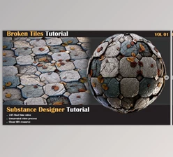 Download Artstation – Broken Tiles Tutorial – VOL 01
