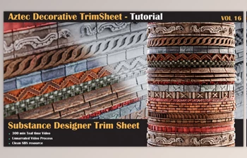 Download Artstation – Aztec Trim <span class='badge badge-warning'>Sheet</span> Tutorial – VOL 16