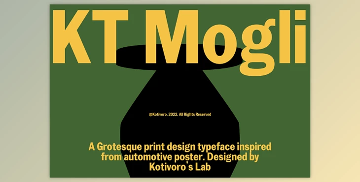 Download KT Mogli - Dynamic Sans Serif Font
