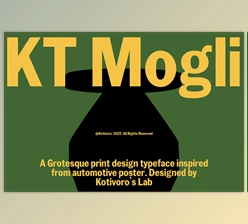 Download KT Mogli - Dynamic Sans Serif Font