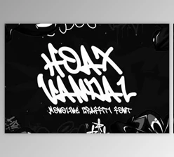 Download Hoax Vandal - Monoline Graffiti Font