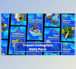 Download Travel instagram stories and reels (Videohive 50056197) - AE Project