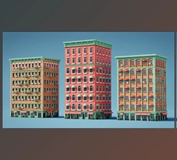 Download Procedural buildings with Geometry Nodes – Blender
