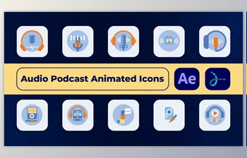 Download Audio Podcast <span class='badge badge-warning'>Animated</span> <span class='badge badge-warning'>Icons</span> (<span class='badge badge-warning'>Videohive</span> 50113339) - AE <span class='badge badge-warning'>Project</span>