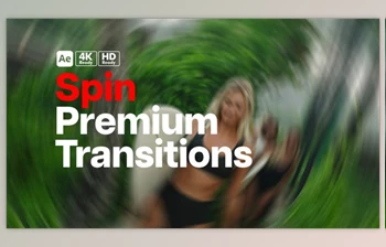Download Premium <span class='badge badge-warning'>Transitions</span> Spin (Videohive 49923205) - AE Project