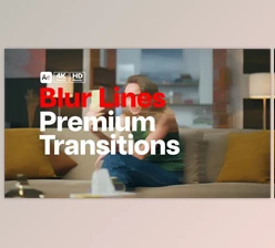 Download Premium Transitions Blur Lines (Videohive 49943414) - AE Project