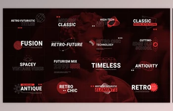 Download <span class='badge badge-warning'>Retro</span> Futuristic Titles (Videohive 49207122) - AE Project