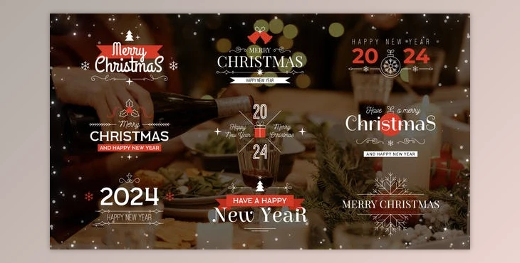 Download Christmas Titles (Videohive 49618527) - AE Project