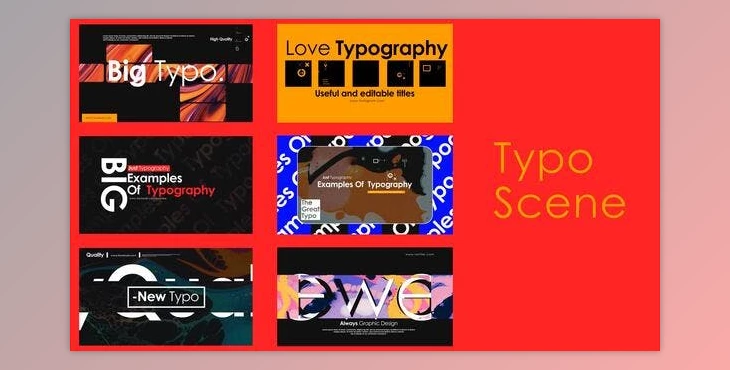 Download Typographic Scenes V3 (Videohive 50144084) - AE Project