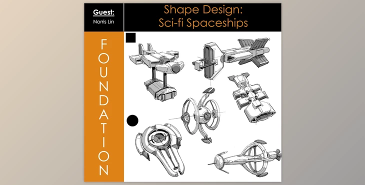 Download Foundation Patreon – Shape Design: Sci-Fi Spaceships with Norris Lin