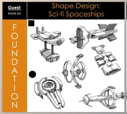 Download Foundation Patreon – Shape Design: Sci-Fi Spaceships with Norris Lin