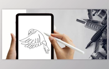 Download One-Line <span class='badge badge-warning'>Art</span> Tattoo Design: Design your own minimalist tattoo design in Procreate
