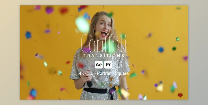 Download Conffeti Transitions (Videohive 50142035) - AE Project