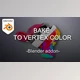 Download Blender addon – Bake to vertex color