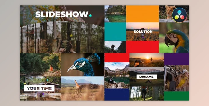 Download Multiscreen Slideshow for DaVinci Resolve (Videohive 50053858)