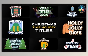 Download Christmas Time Holiday Titles | <span class='badge badge-warning'>DaVinci</span> <span class='badge badge-warning'>Resolve</span> (<span class='badge badge-warning'>Videohive</span> 49982270)