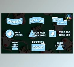 Download Snow Lower Thirds | DaVinci Resolve (Videohive 49982237)