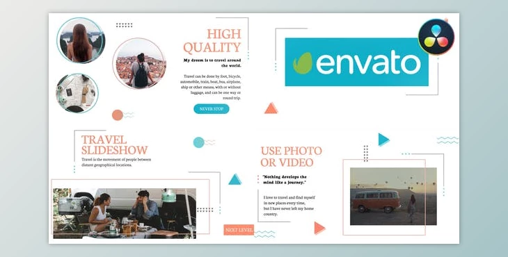 Download Travel Slideshow | DaVinci Resolve (Videohive 50027688)