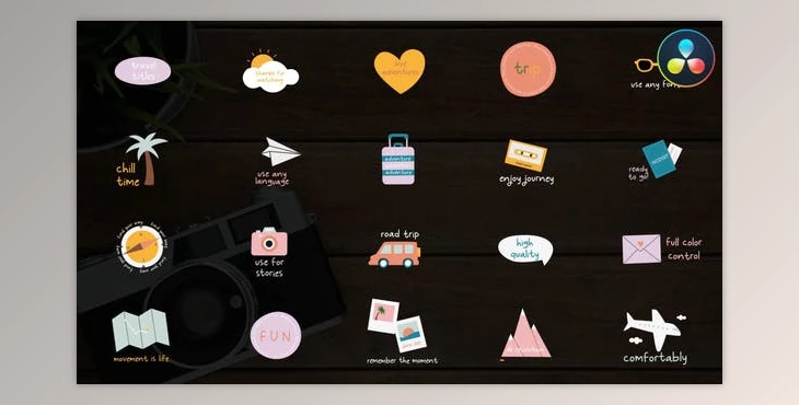 Download Travel Titles | DaVinci Resolve (Videohive 49995617)