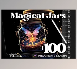 Download 100+ Procreate Magical Jars Stamps 85423362