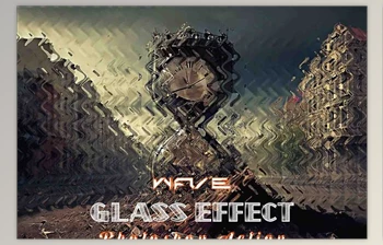 Download <span class='badge badge-warning'>Creativemarket</span> – Wave Glass <span class='badge badge-warning'>Effect</span> Photoshop Action