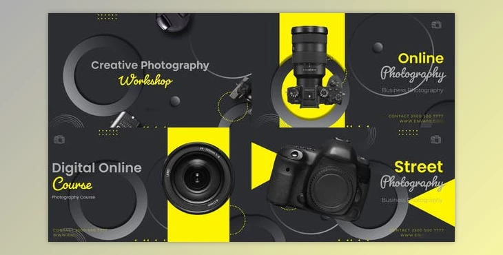 Download Creative photography workshop (Videohive 50190911) - AE Project
