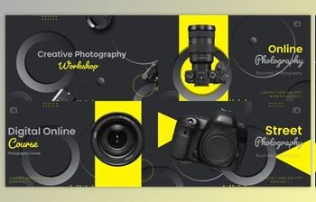 Download <span class='badge badge-warning'>Creative</span> photography workshop (Videohive 50190911) - AE Project