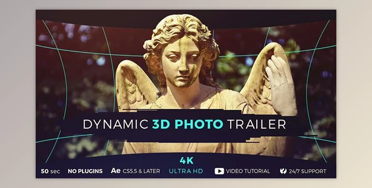 Download Dynamic 3D Photo Trailer (Videohive 17798000) - AE Project