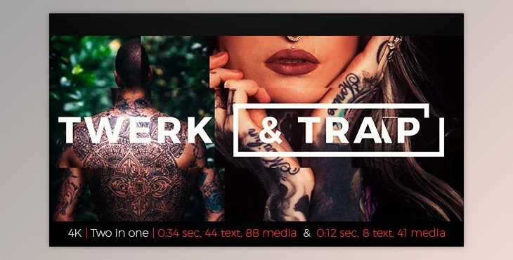 Download Typo Twerk And Trap (Videohive 20590881) - AE Project