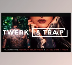 Download Typo Twerk And Trap (Videohive 20590881) - AE Project
