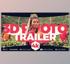 Download 3D Photo Trailer (Videohive 17391938) - AE Project
