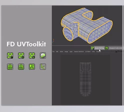 Download FD UVToolkit 1.1 For C4D R23-2024