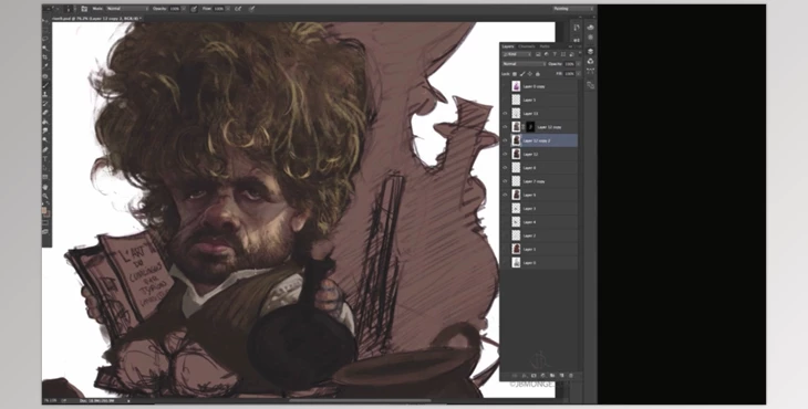 Download Creating Tyrion Lannister by Jean Baptiste Monge in Photoshop