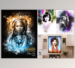 Download Creative Mixed Art Photo Effect 88206611
