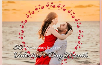 Download 50 Valentine’s <span class='badge badge-warning'>Day</span> Wreath Overlays