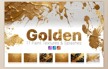 Download Golden Paint <span class='badge badge-warning'>Textures</span> – Affinity Assets
