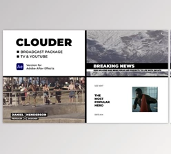 Download Clouder - Broadcast Package (Videohive 24734483) - AE Project