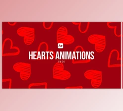 Download Heart Animations Pack (Videohive 50192411) - AE Project