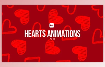 Download Heart Animations <span class='badge badge-warning'>Pack</span> (Videohive 50192411) - AE Project