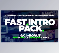 Download Fast Intro Pack 5in1 (Videohive 22008950) - AE Project