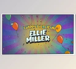 Download Comic Birthday Wishes (Videohive 50222308) - AE Project