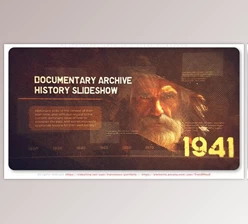 Download Documentary Archive History Slideshow (Videohive 50207001) - AE Project