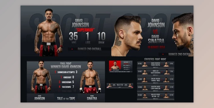 Download Sport Fight Night Package (Videohive 50214937) - AE Project