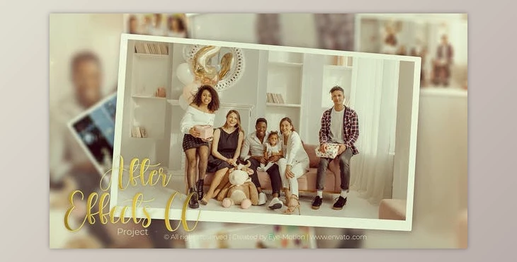 Download Photo Slideshow Happy Birthday | MOGRT (Videohive 43108481) - PR Project