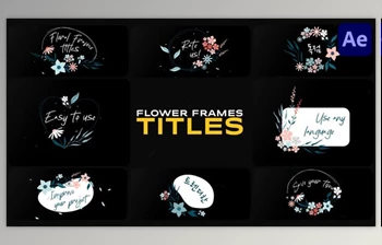 Download Flower Frames <span class='badge badge-warning'>Titles</span> for After Effects (<span class='badge badge-warning'>Videohive</span> 50237364) - AE Project