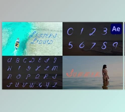 Download Liquid Letters for After Effects (Videohive 50252674) - AE Project