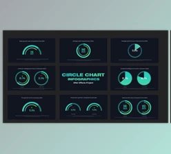 Download Infographics Circle Chart (Videohive 50240784) - AE Project
